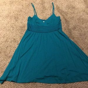 Anthropologie spaghetti strap summer dress